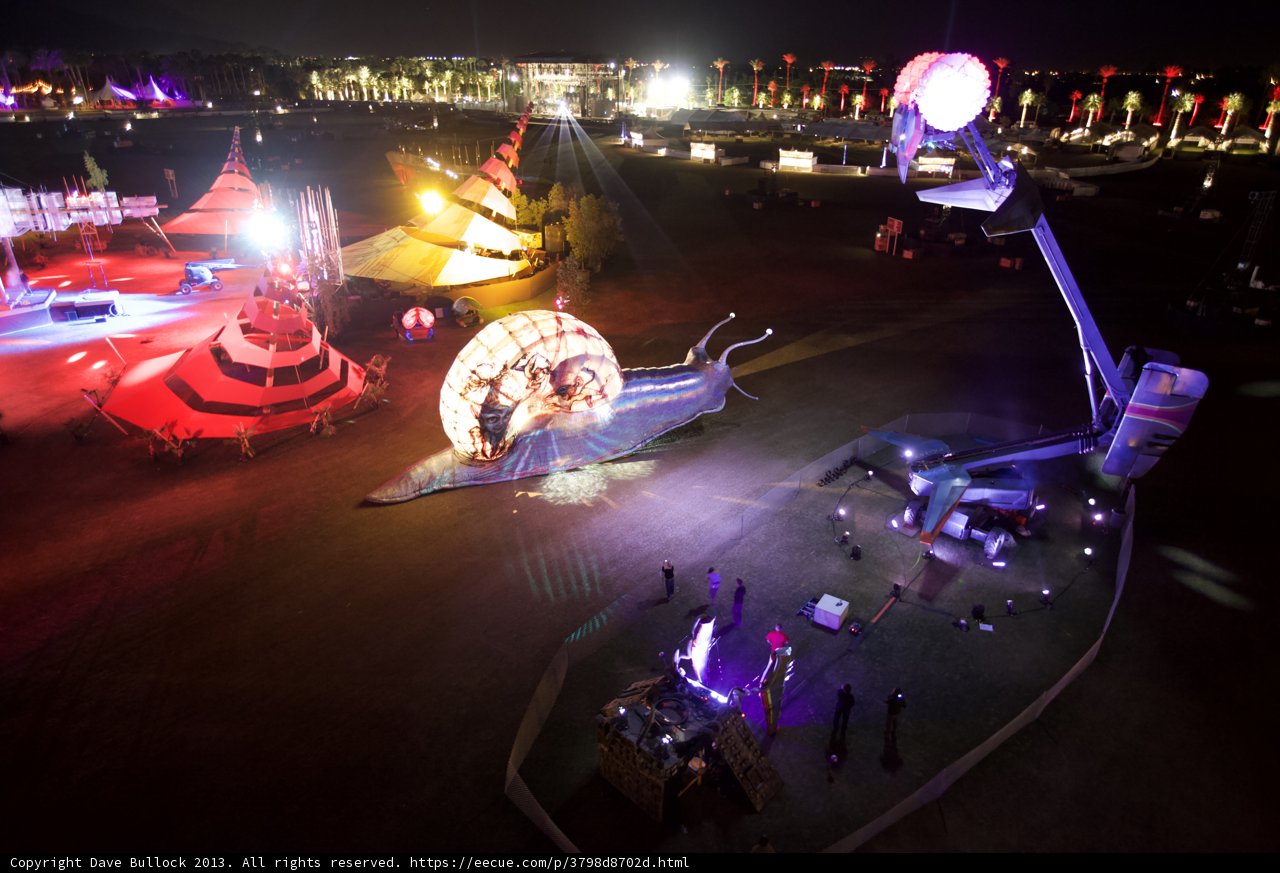Lighting up Coachella's Urban Night Sky