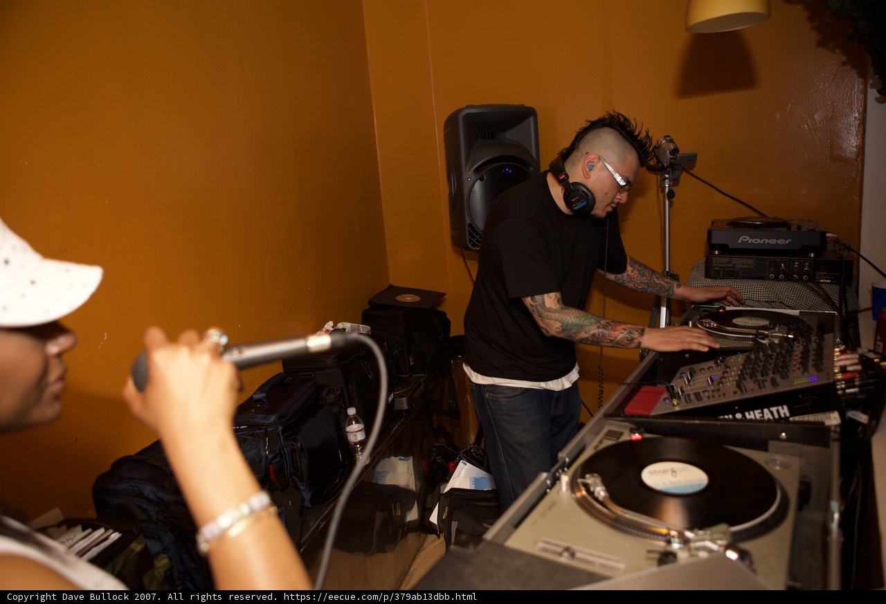 Dubstep DJ in Action