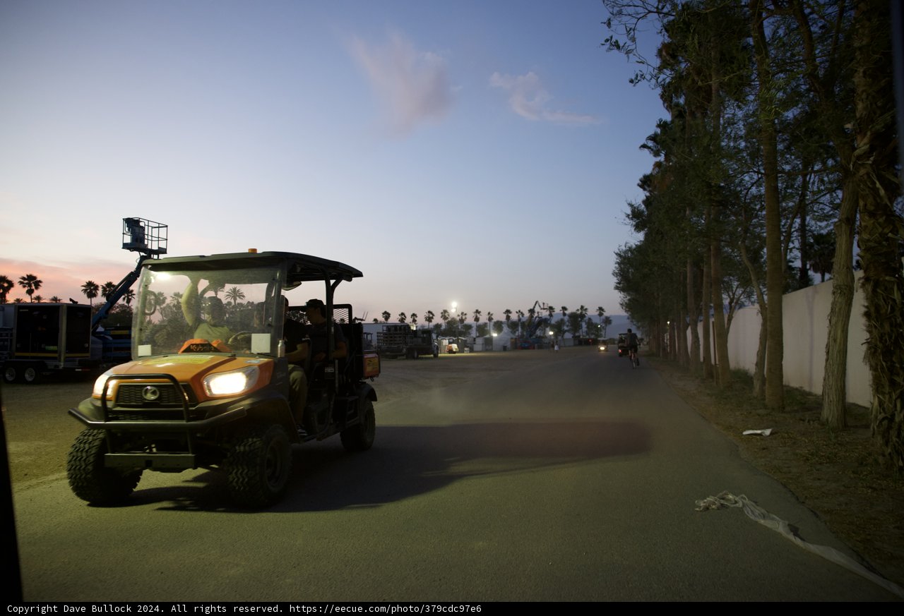 Evening Commute at Coachella 2024