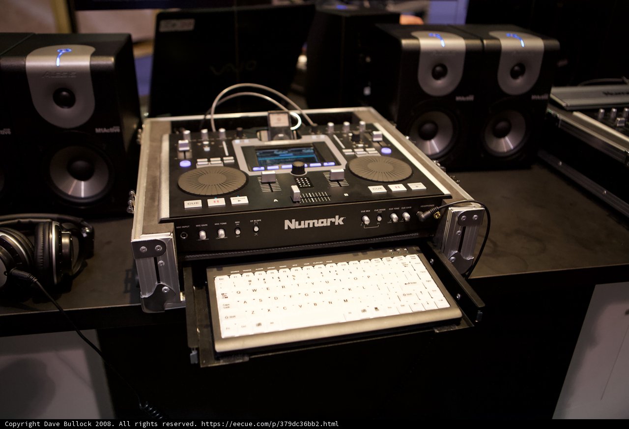 Musical Keyboard on Desk