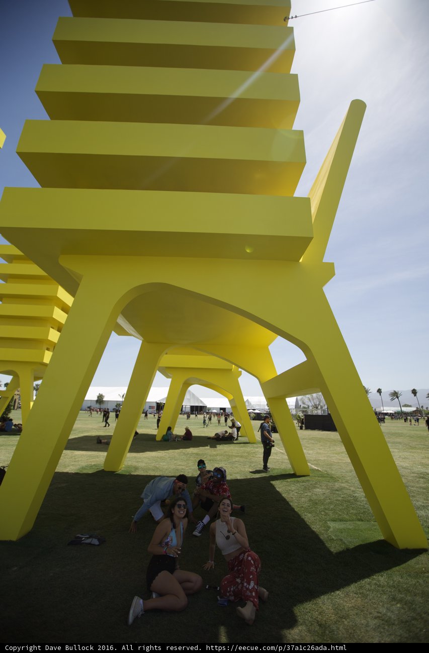 Yellow Chair in the Grass