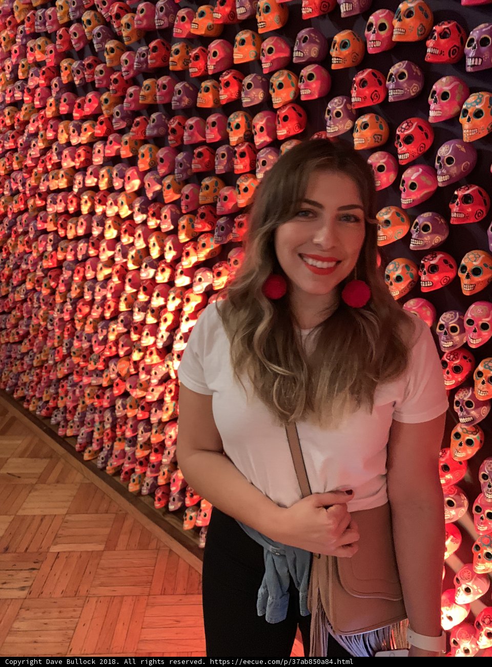 The Smiling Woman and the Wall of Skulls