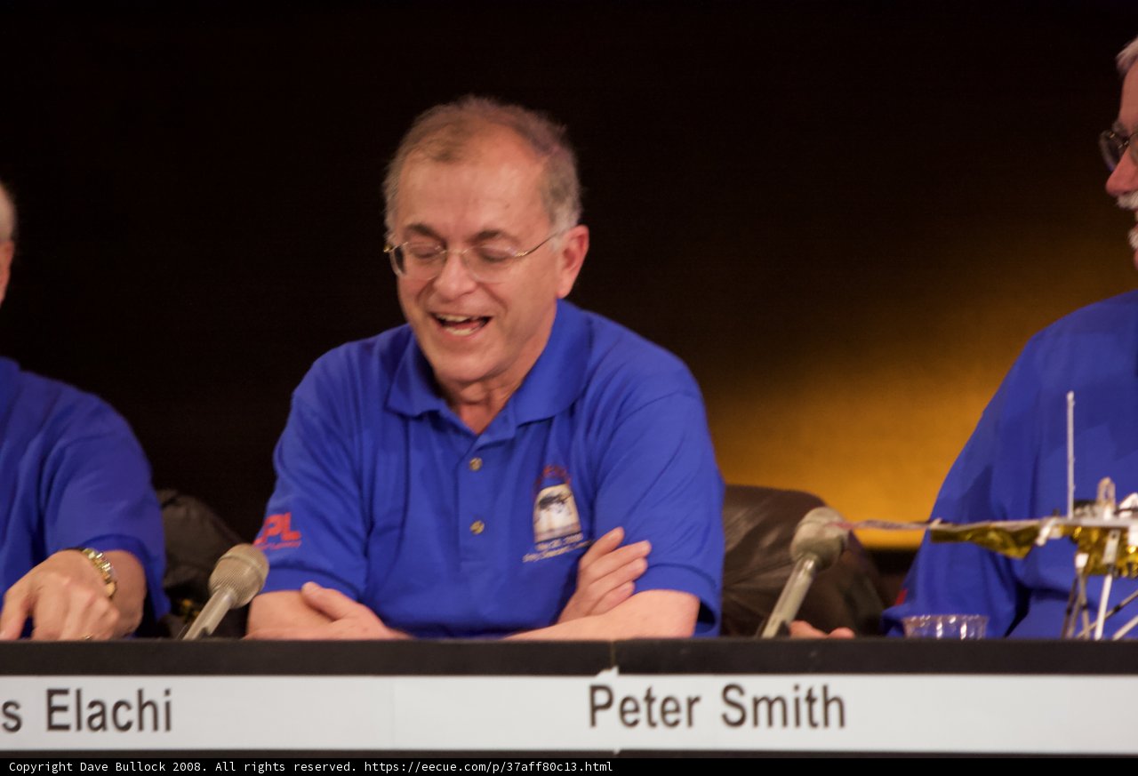 Press Conference Featuring Charles Elachi and Two Other Men