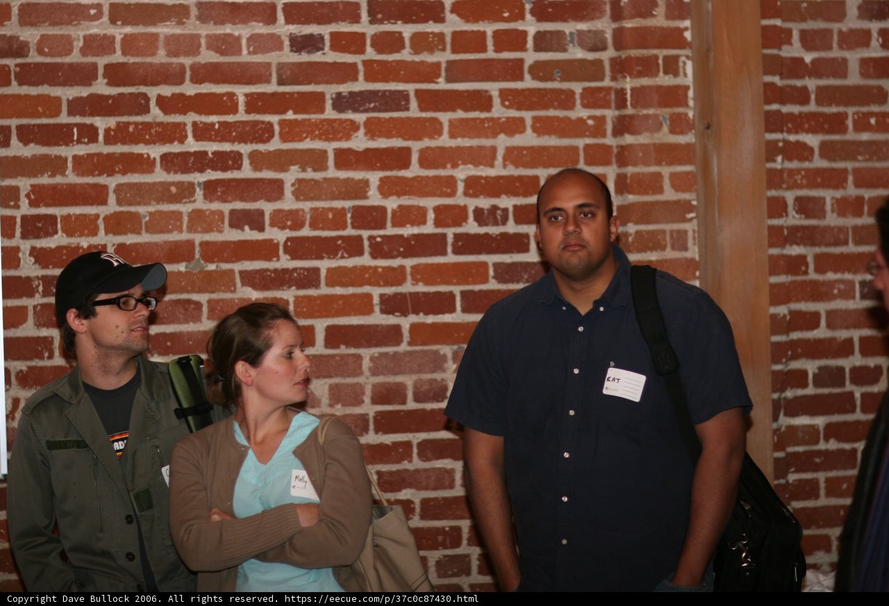 Group Portrait in Front of Brick Wall