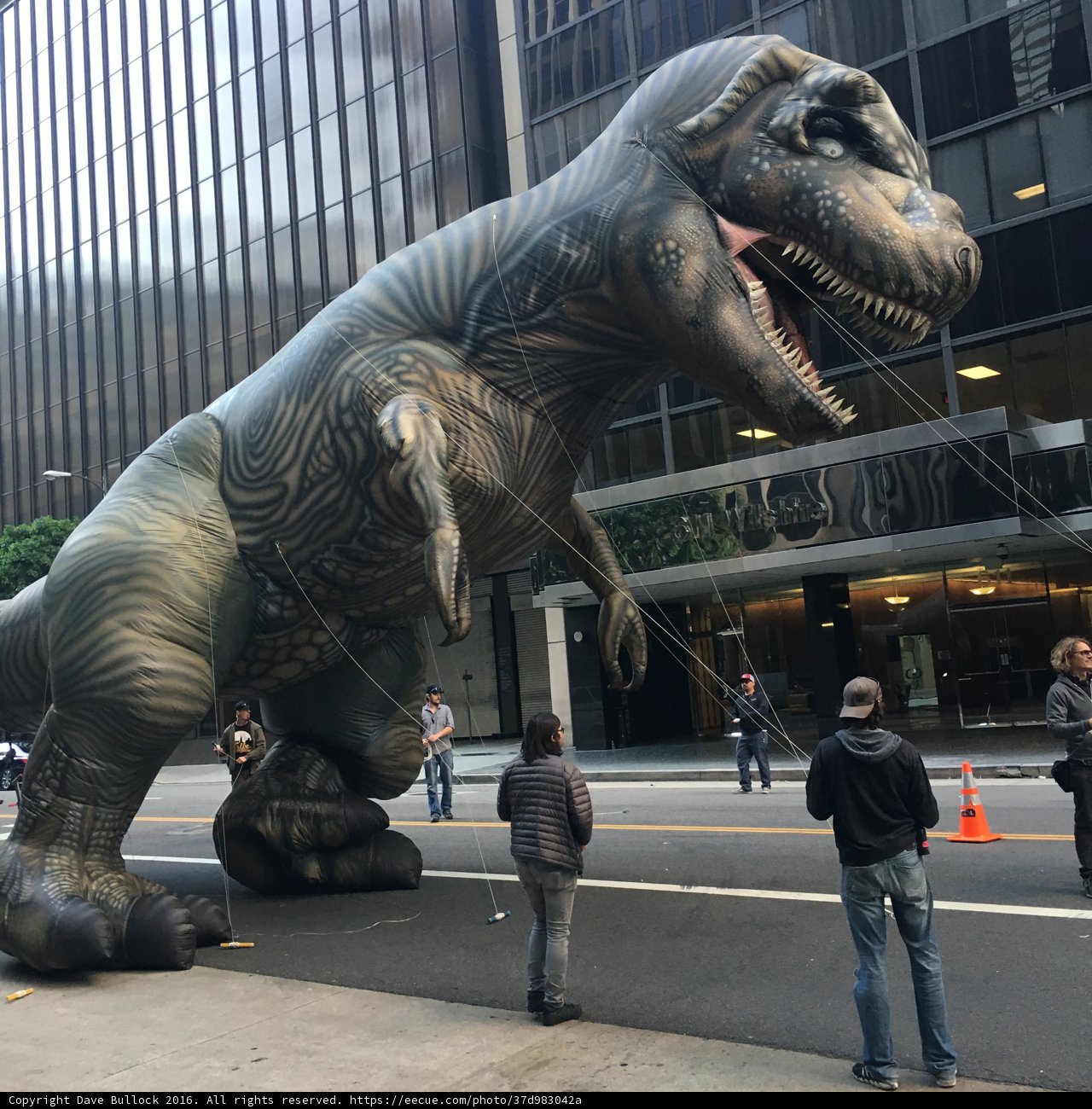 The T-Rex Takes Over The City
