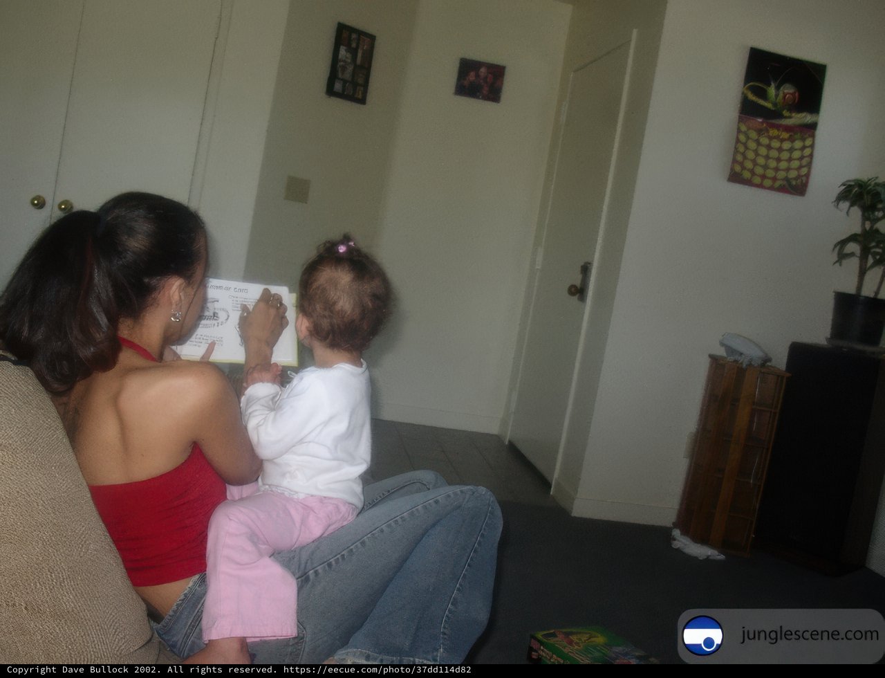 Mother and Daughter Moment