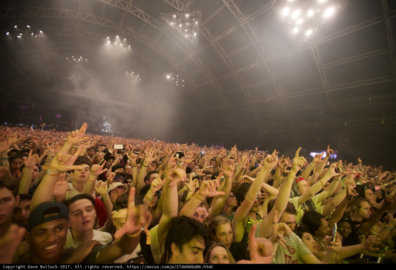 Hands Up at Coachella