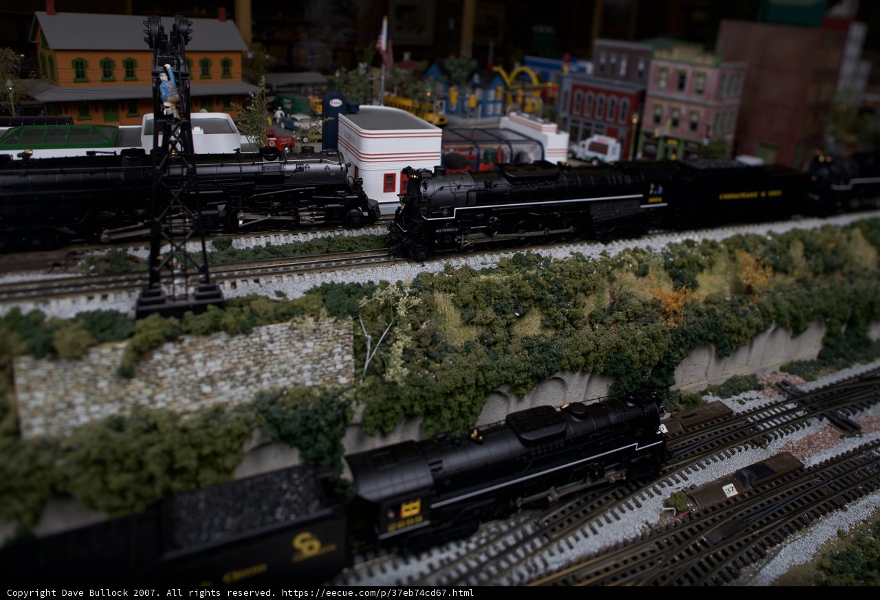 Miniature Railway in Action