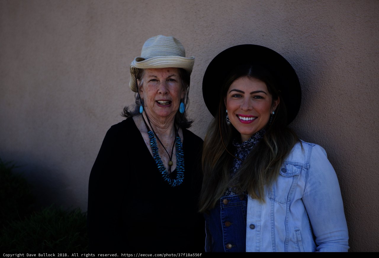 Two Women in Hats