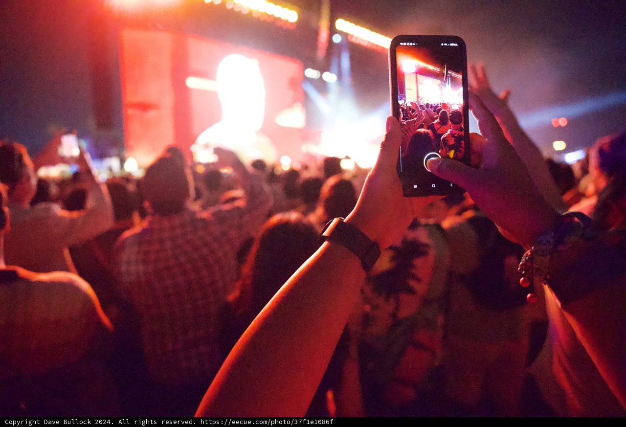 Electric Vibes: A Coachella Evening Captured