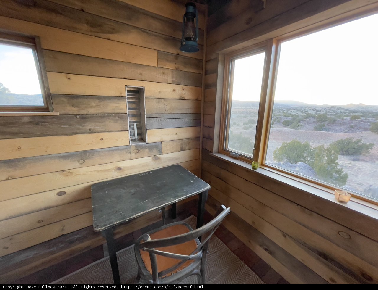 Rustic Cabin Workstation