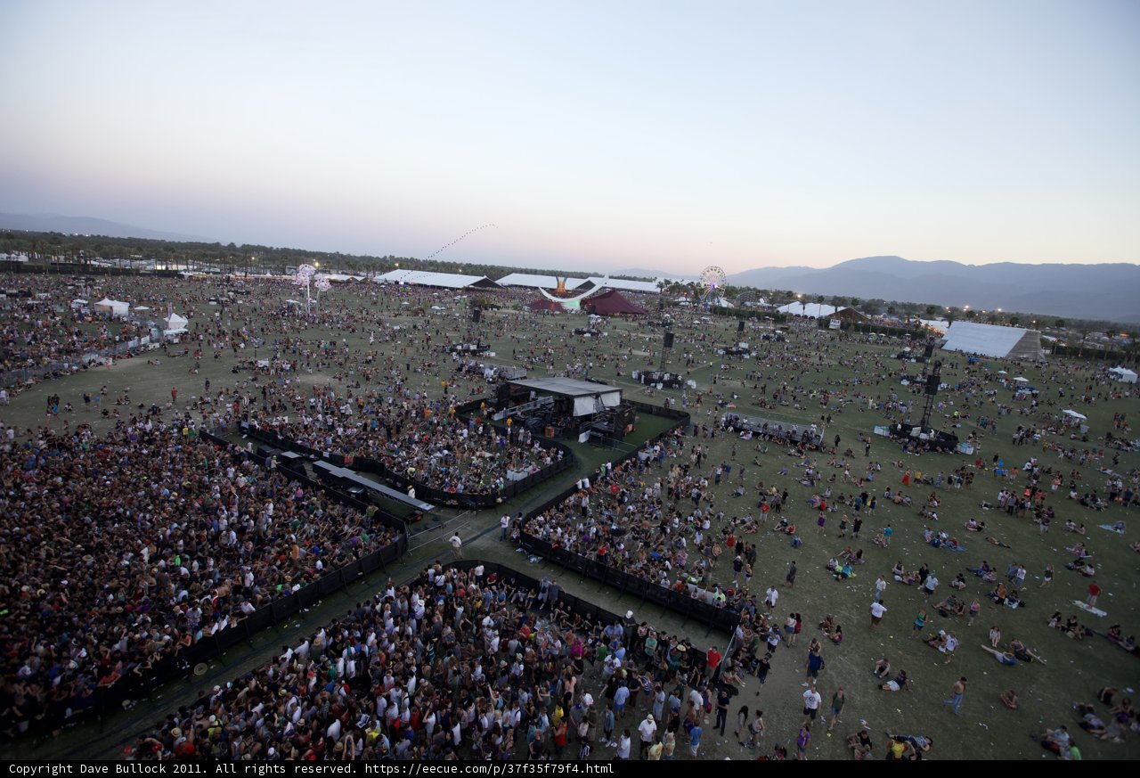 Coachella 2011 Concert Crowd