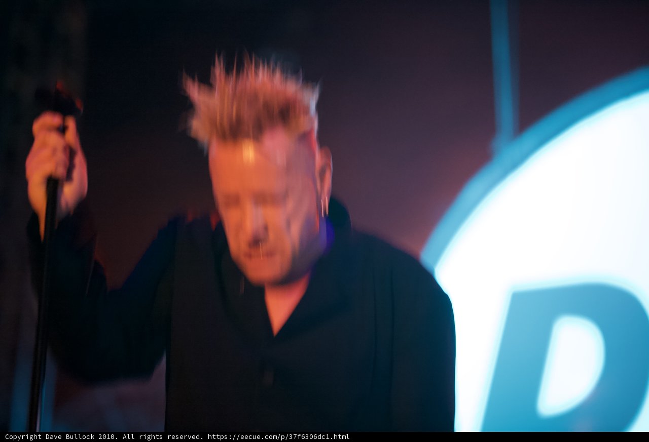 Mohawked Performer Lights up Stage with Electricity