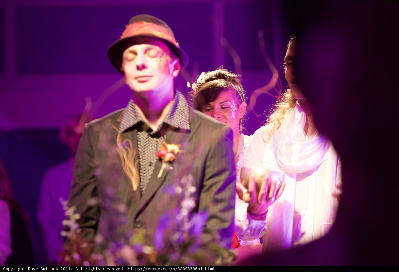 The Fedoras and the Purple Dress