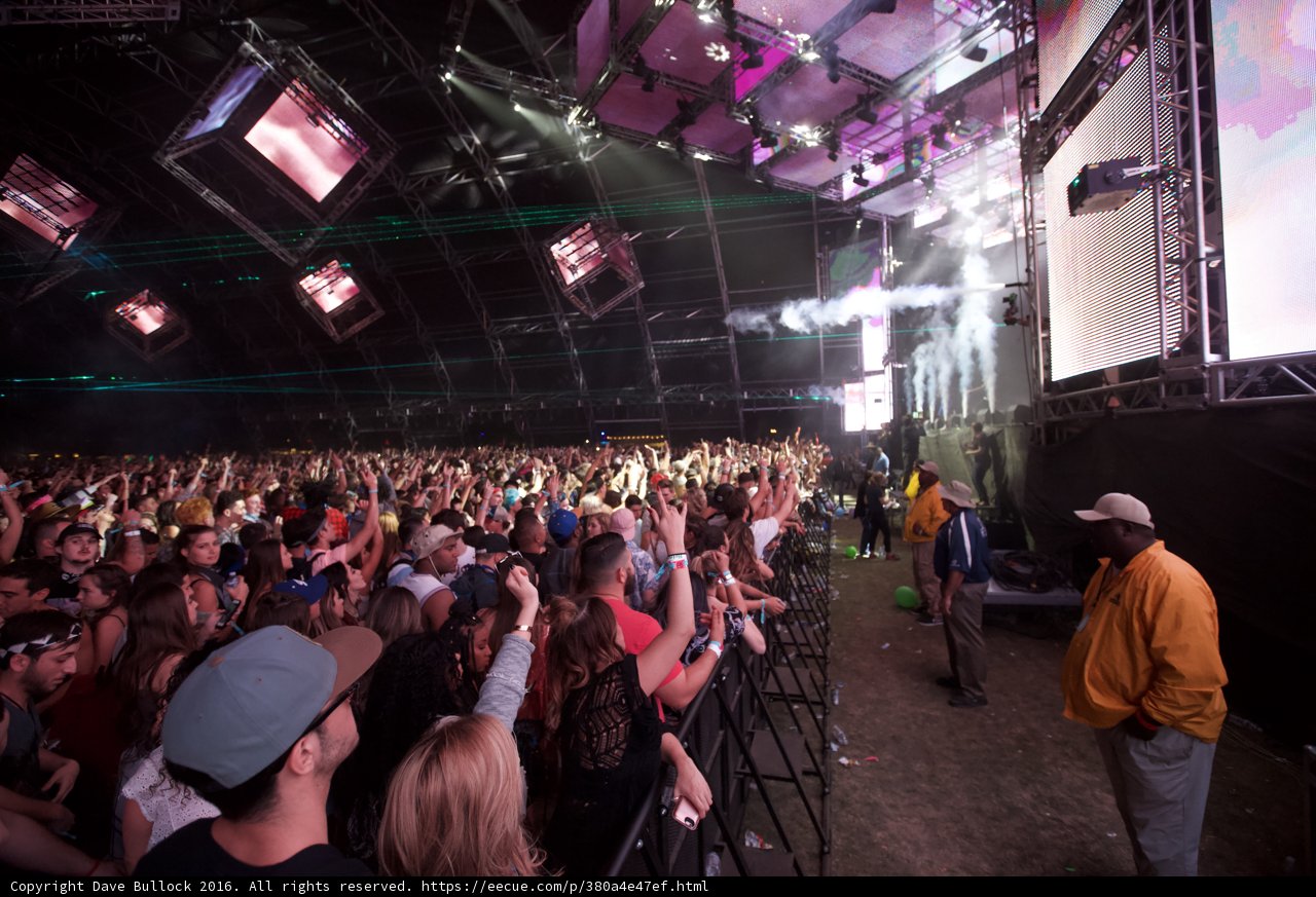 Urban Concert Crowd