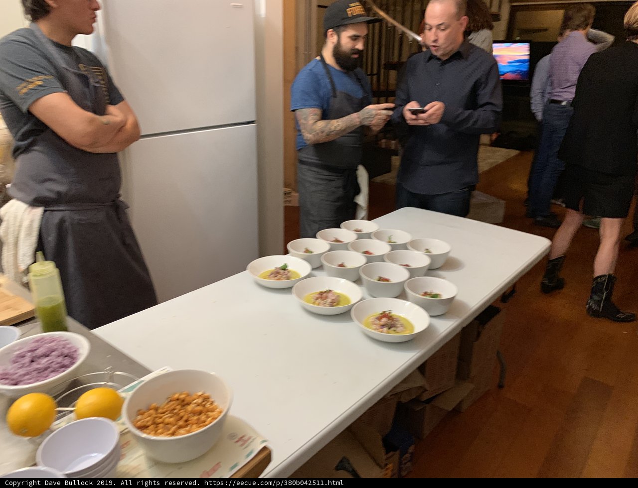 Gathering around the feast