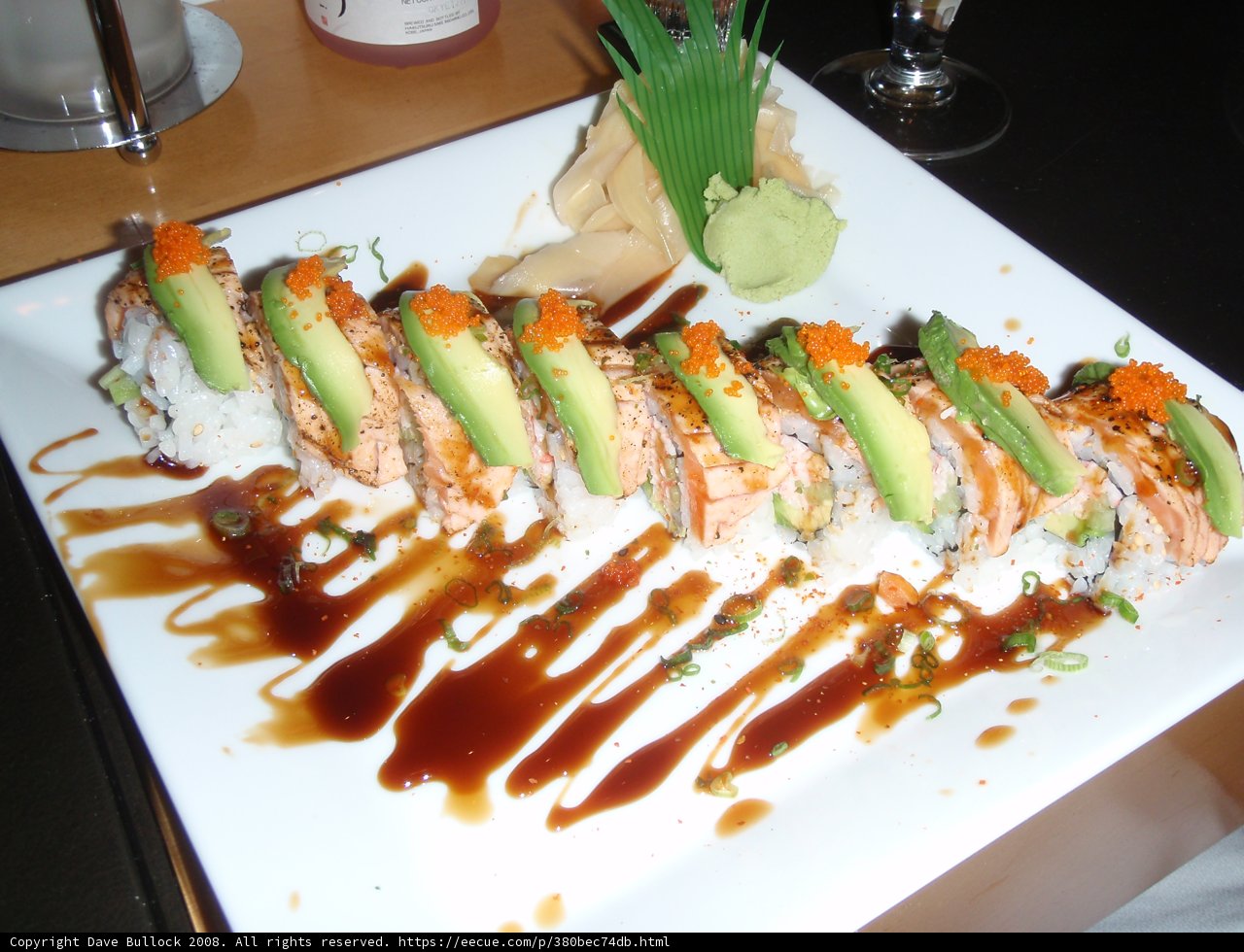 Avocado Sushi Roll