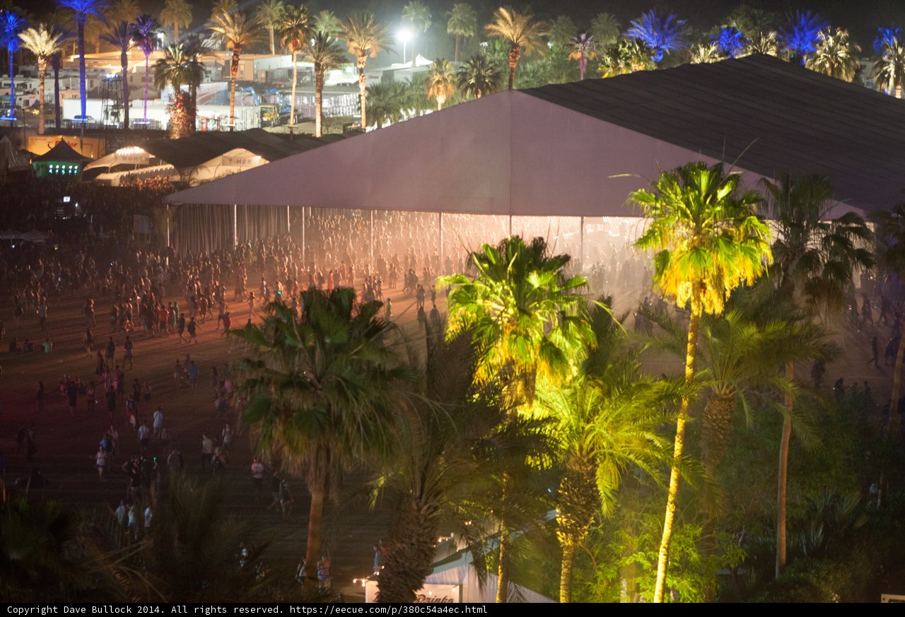 Mojave Tent at Coachella