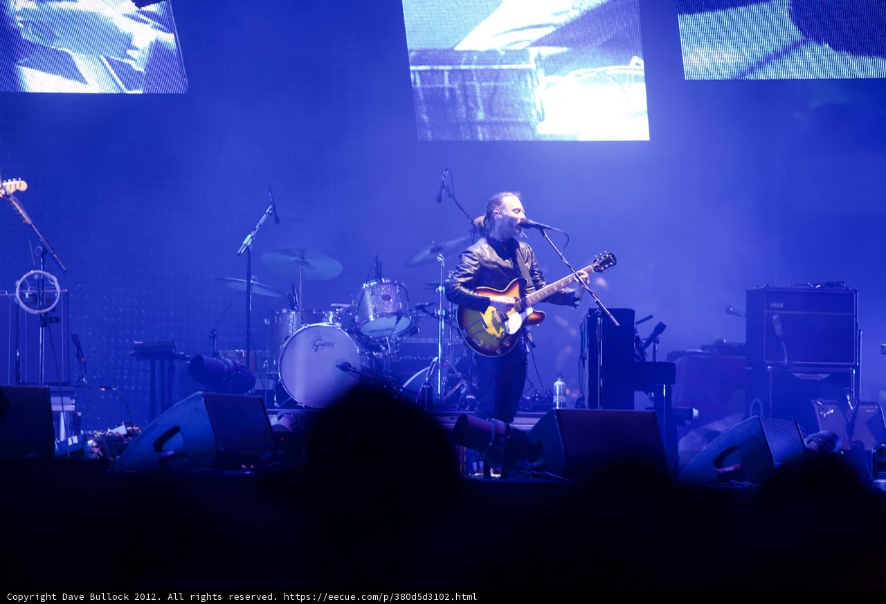 Thom Yorke Rocks the Stage