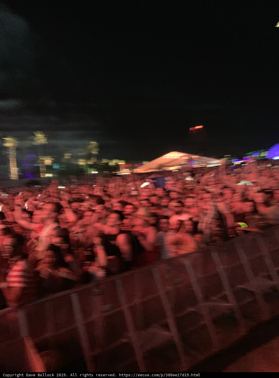 Nighttime Crowd at the Empire Polo Club