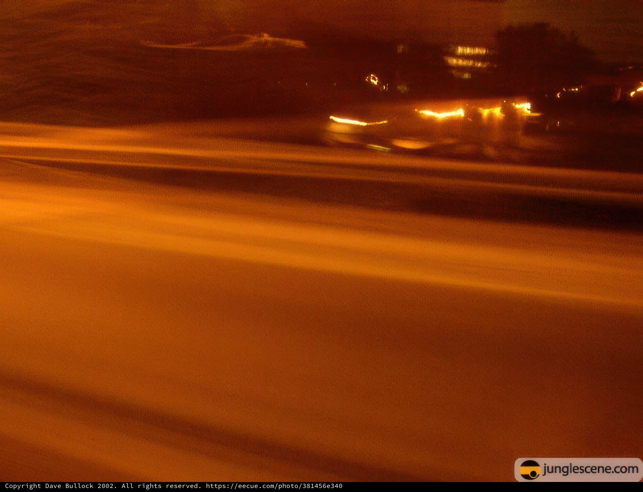 Night Drive on the Freeway