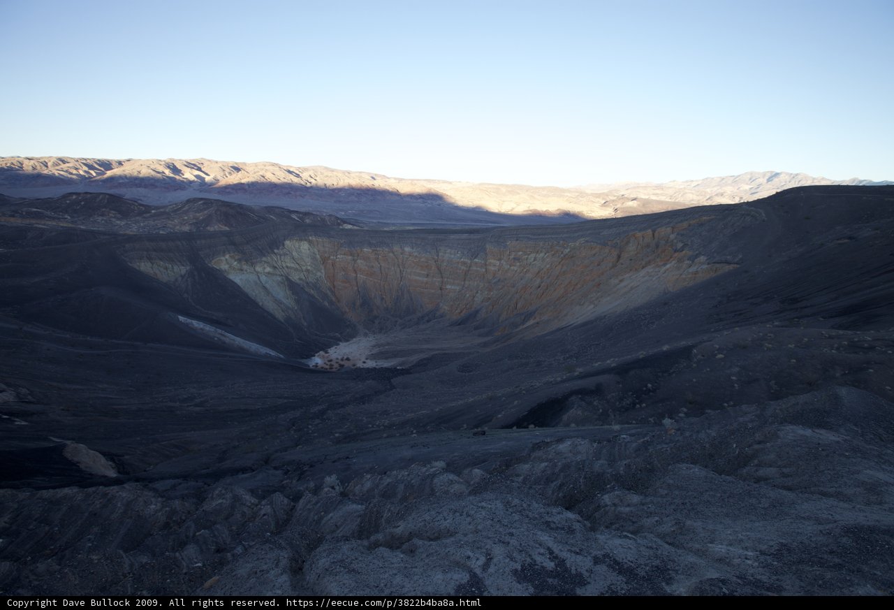Majestic Mountain in Death Valley