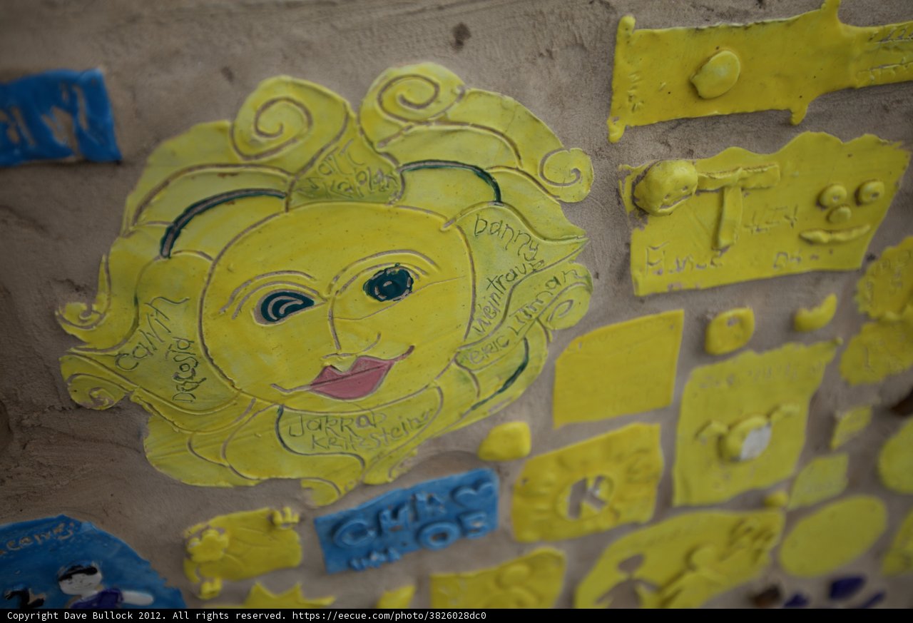 Sun Face Mural
