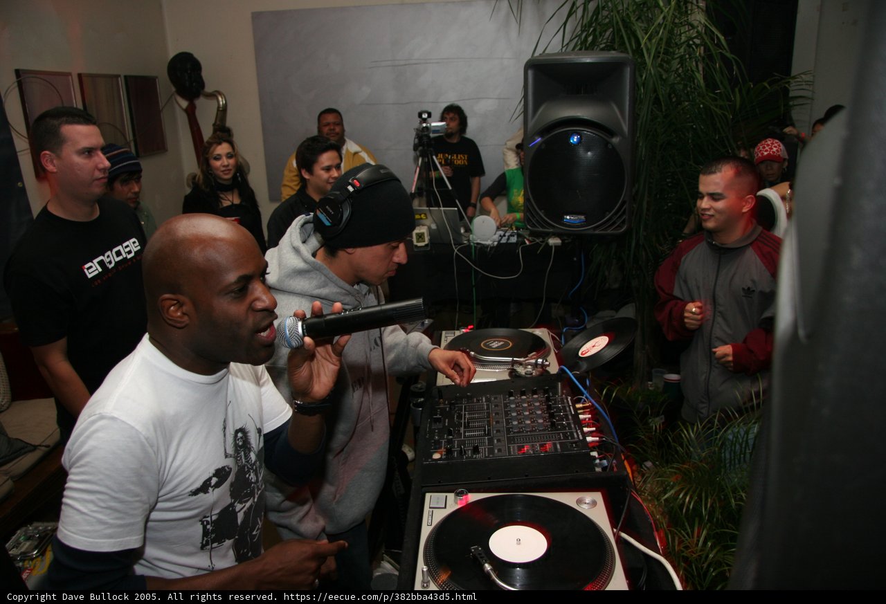The DJ and the Entertainer