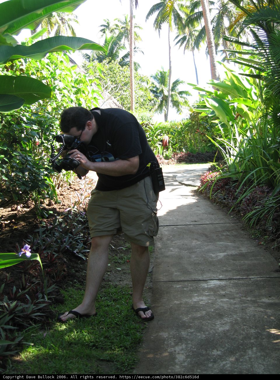 A Man's Moment in the Garden