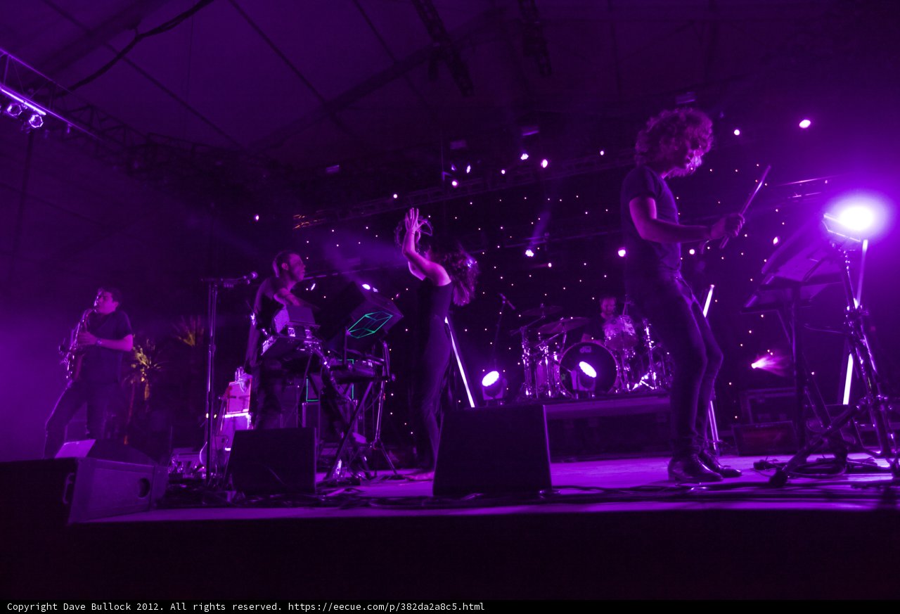 Rocking the Coachella Stage