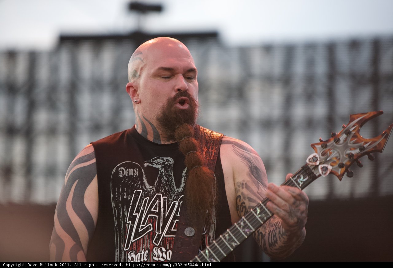 Kerry King Shreds at Big Four Festival
