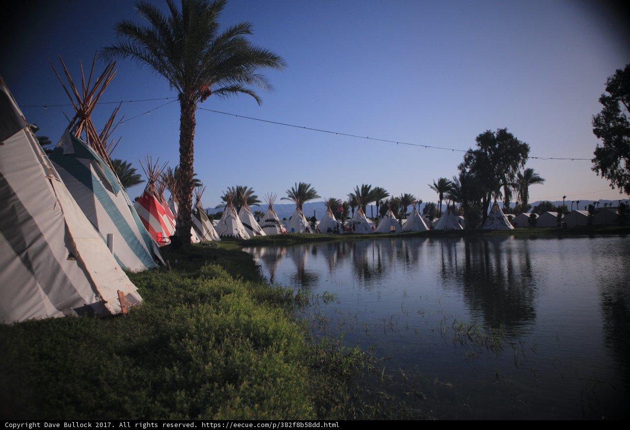 Teepees by the Lake