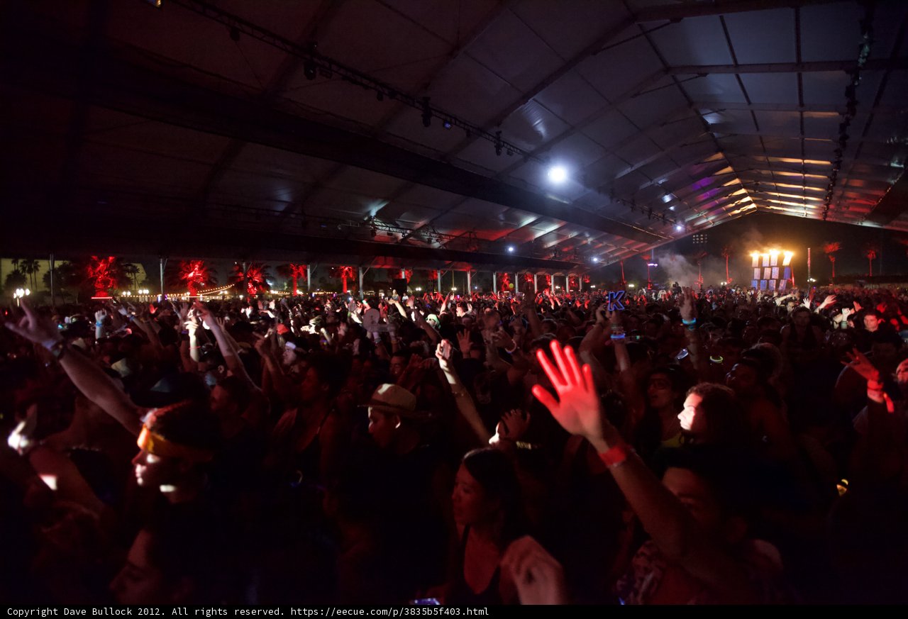 Artistic Nightlife Vibes at Coachella
