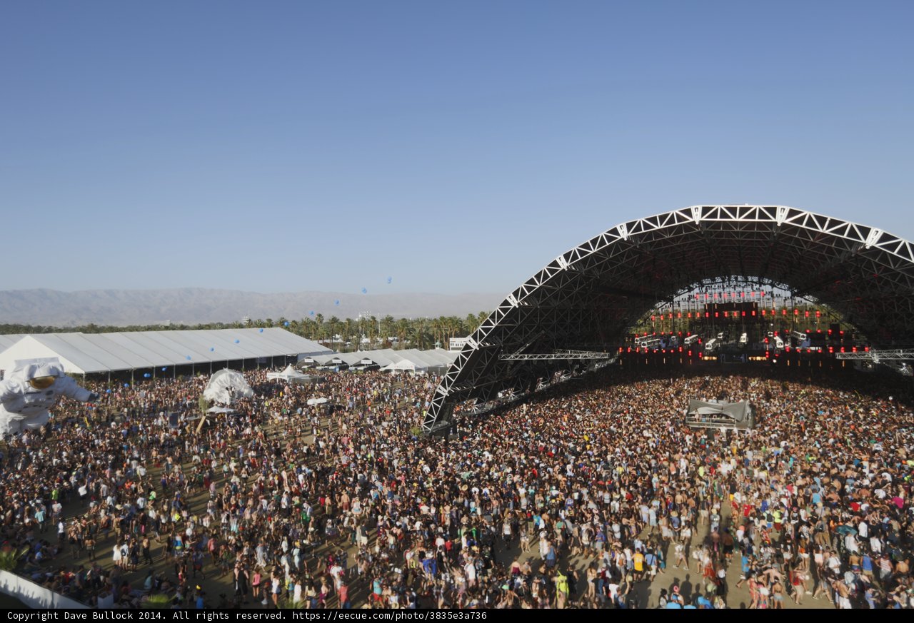 Concertgoers Take Over Coachella