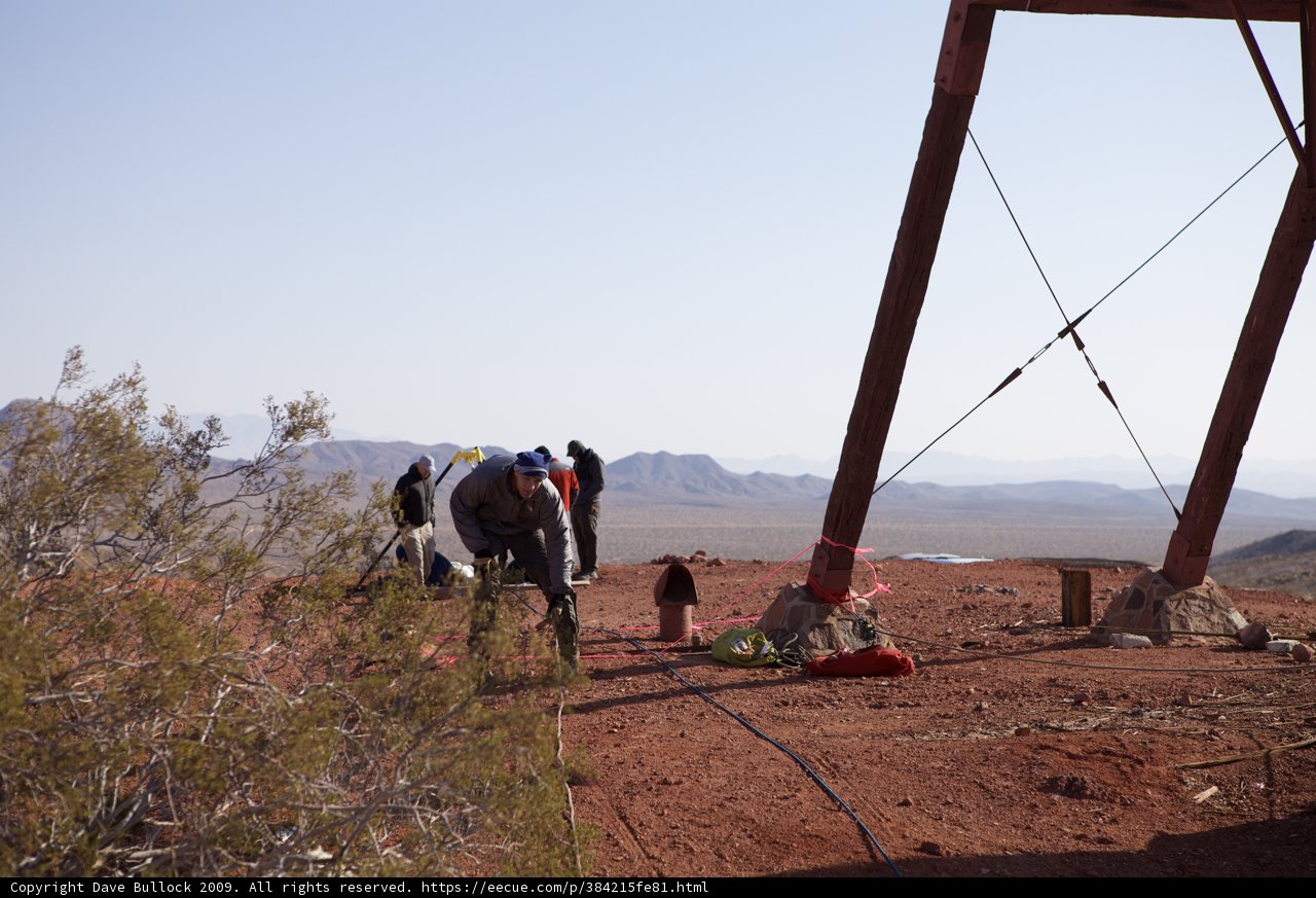 Construction Crew Building New Mine Entrance