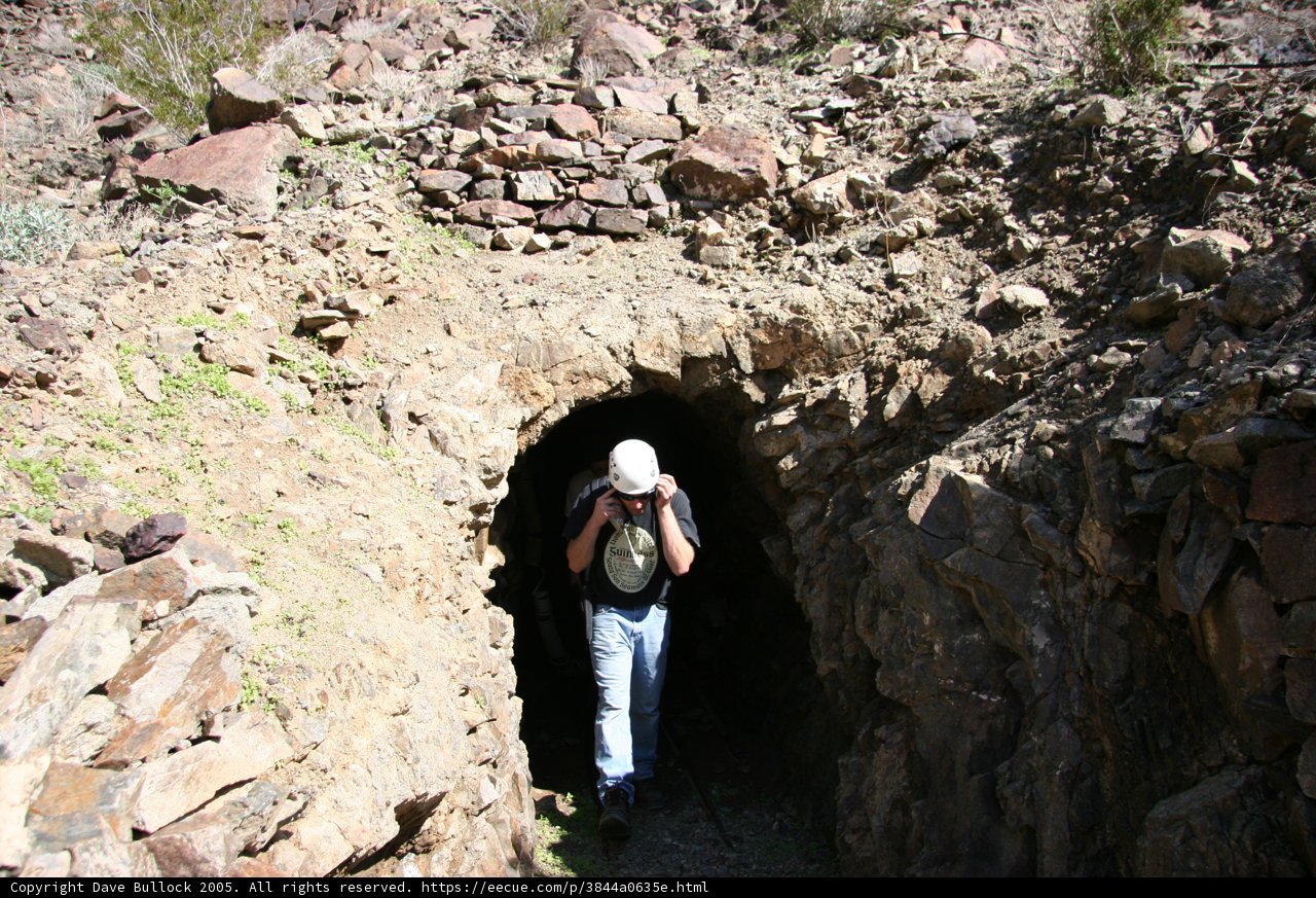 Walking Through the Desert Tunnel