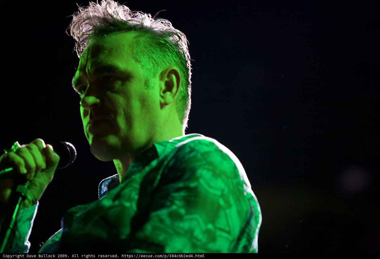 Morrissey's Electrifying Performance with the Microphone