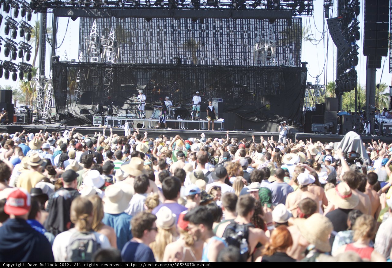 Coachella 2012 Sunday Crowd
