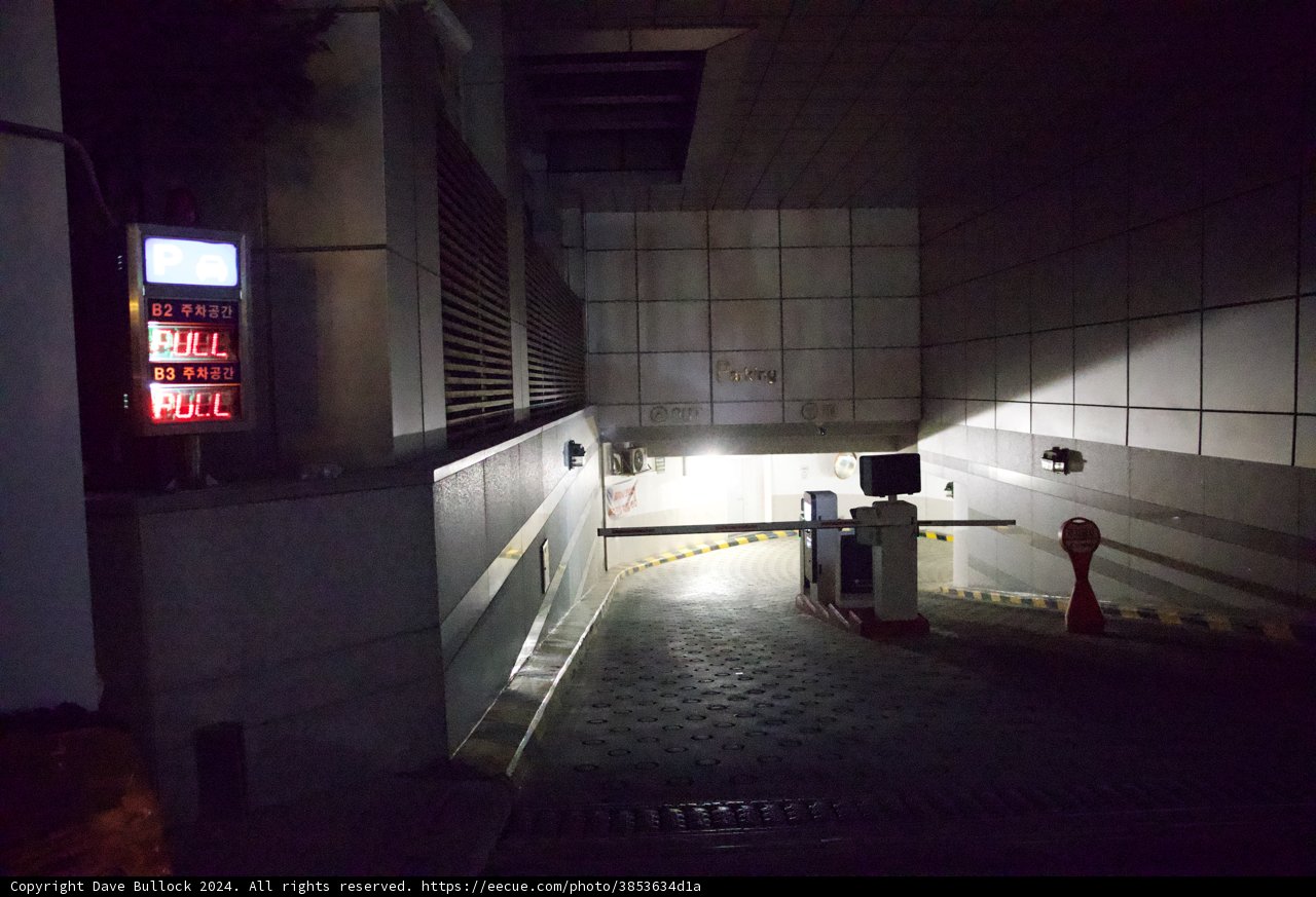 Mysterious Urban Pathway: Parking Tunnel, 2024