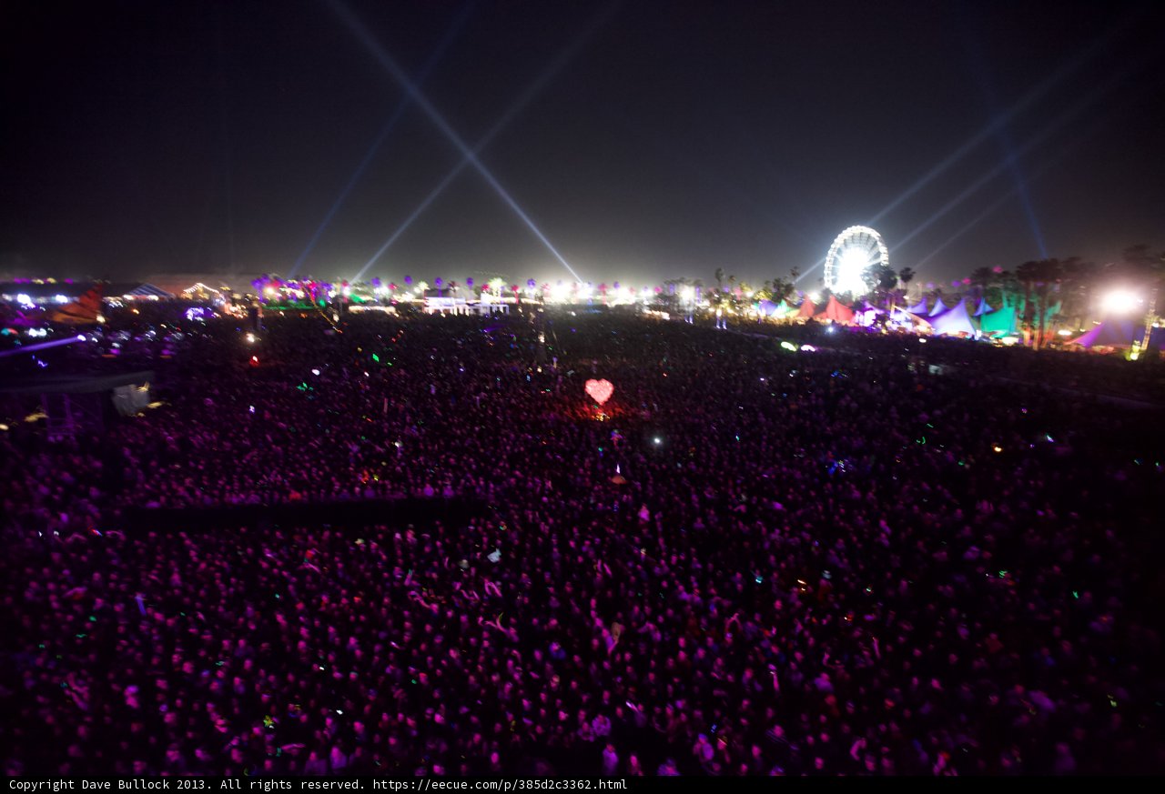 Bright Lights, Big Crowd at Coachella