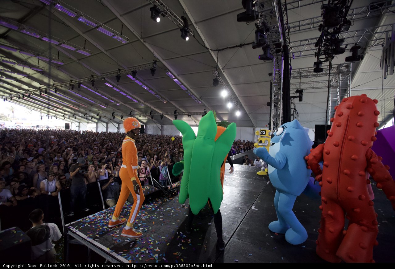 A Crowd of Costumed Characters