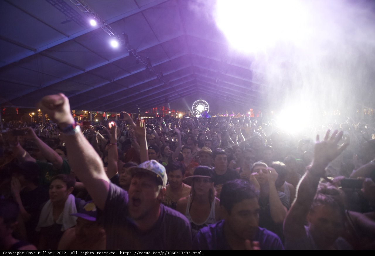 Smoky Concert Vibes