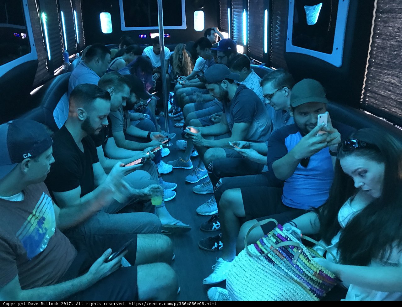 On the go with phones