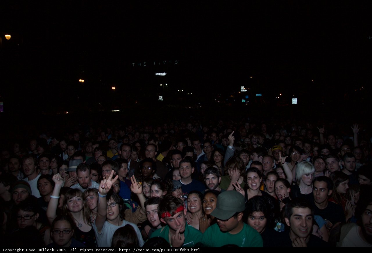 Night Life Concert Crowd