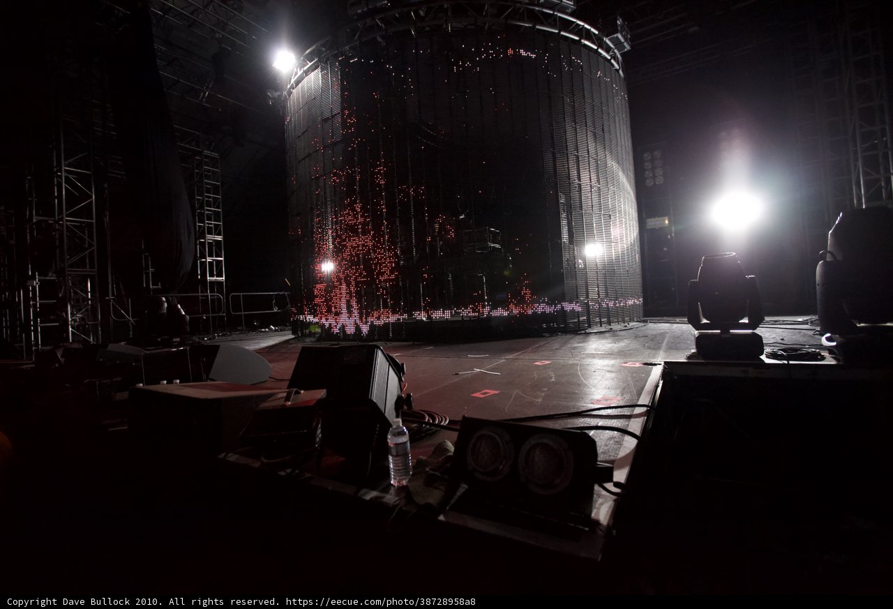 Stage Lights and Curtains at Coachella