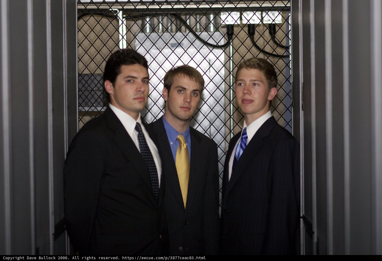 Suited Up at the Fence
