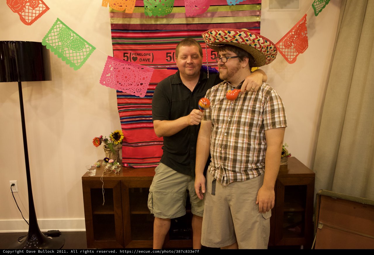 Friends Celebrate Five-Year Anniversary Fiesta Party
