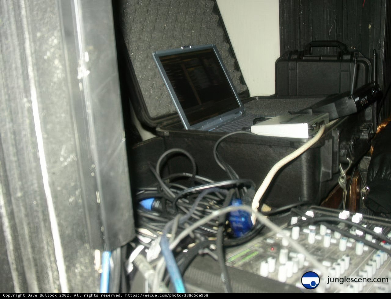 Computer and Mixer Setup
