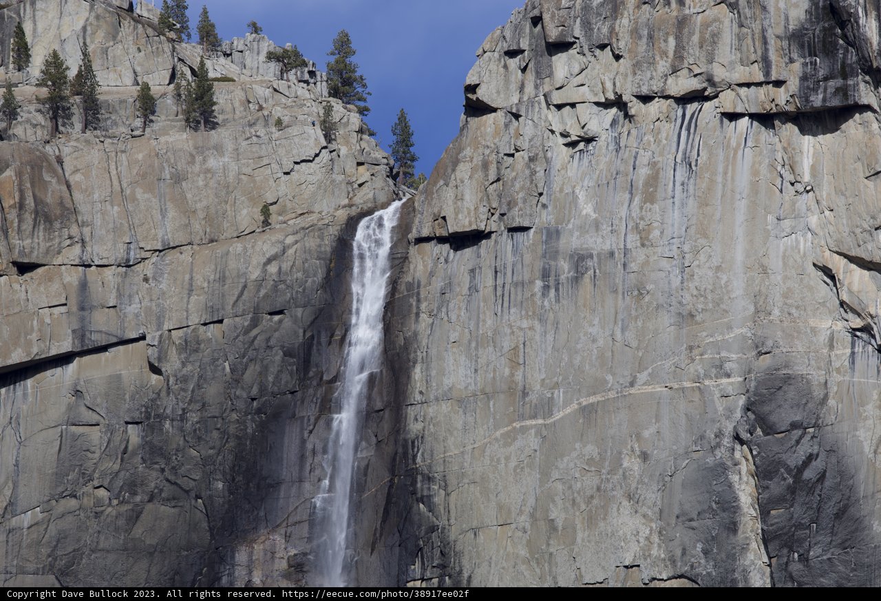 Majestic Waterfall in Yosemite