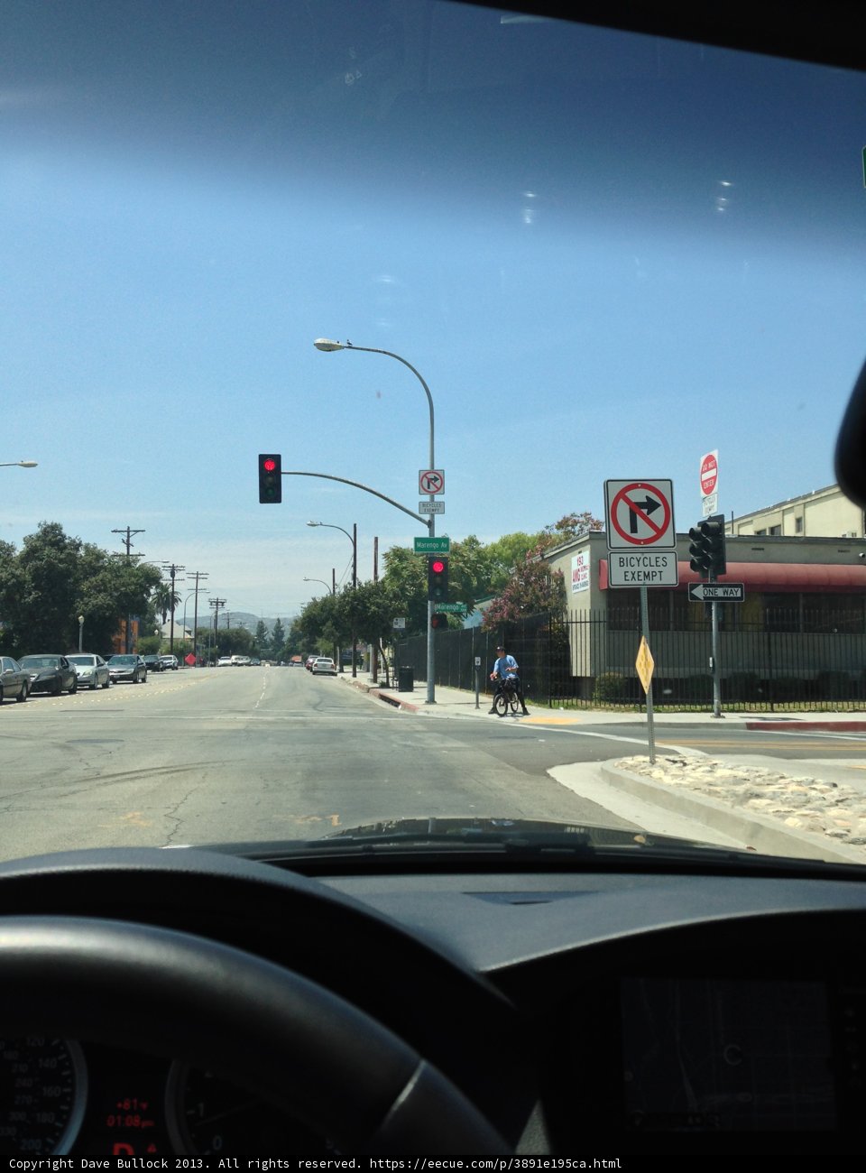 Driving Through Pasadena